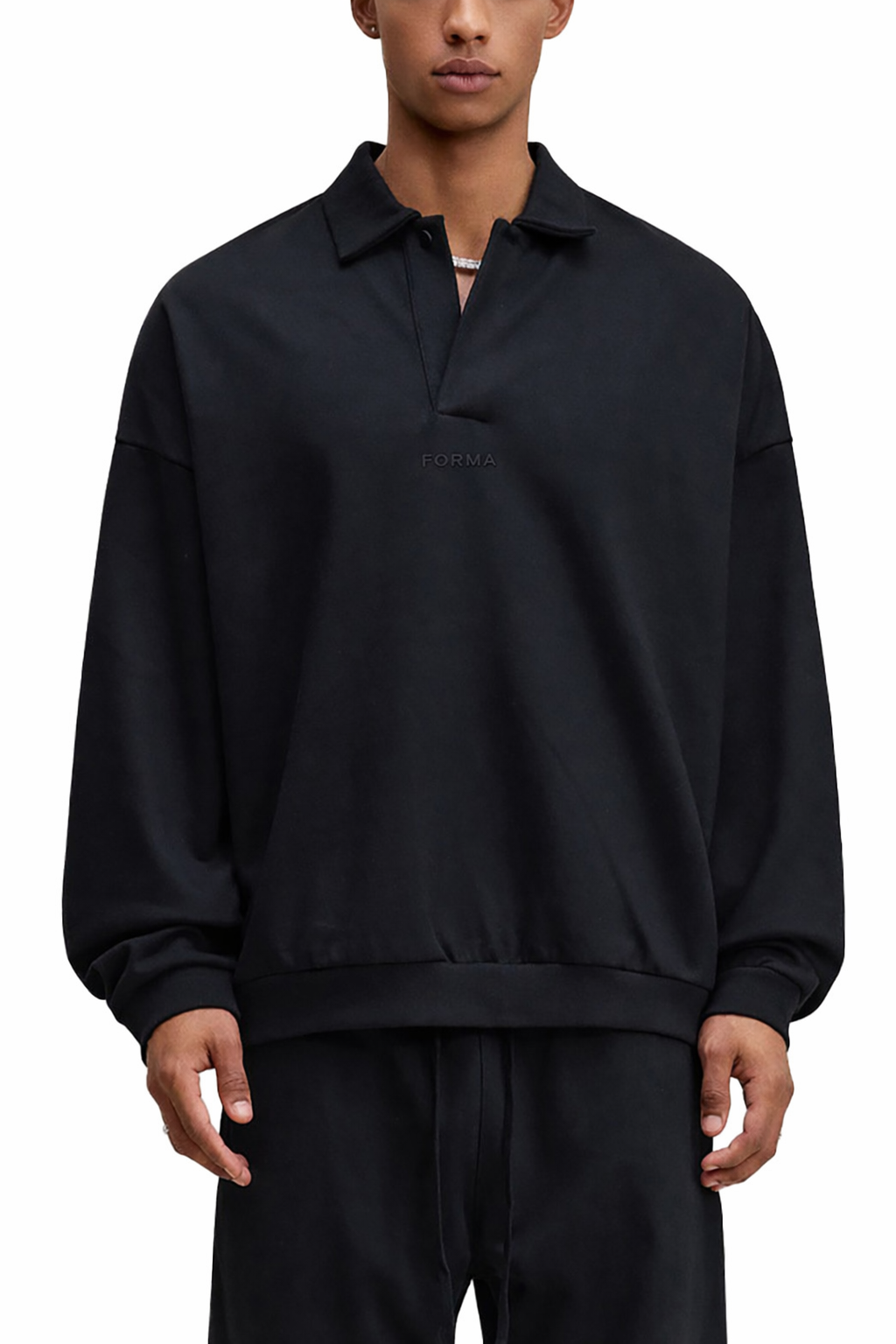 HEAVYWEIGHT FLEECE POLO